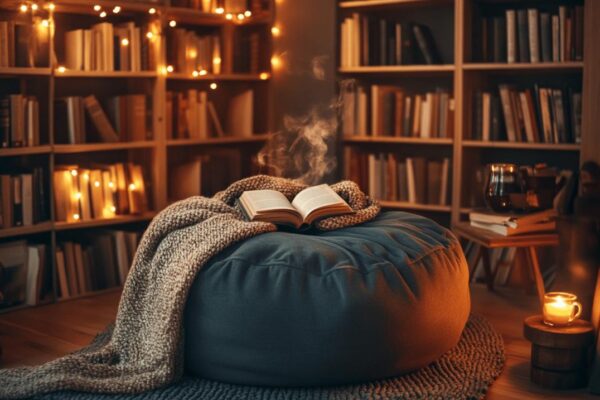 Le guide ultime du pouf confortable pour lire : materiaux, formes et conseils d’experts